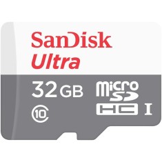 Card Memorie microSDHC SanDisk Ultra, 32Gb, Clasa 10 SDSQUNR-032G-GN3MN