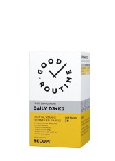 Supliment Alimentar Daily D3 + K2 30 capsule Secom