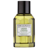 Jeanne en Provence Lavande &amp; V&eacute;tiver Eau de Toilette pentru bărbați 100 ml