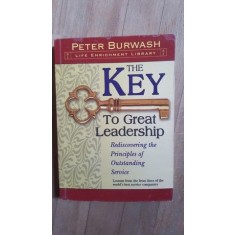 The key to great leadership- Peter Burwash