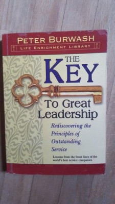 The key to great leadership- Peter Burwash foto