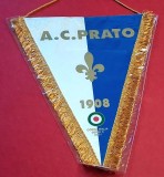 Fanion fotbal - AC PRATO (Italia) - folie de protectie si dimensiuni mari 36X26 cm