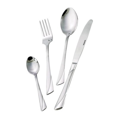 Set tacamuri Bohmann, 24 piese, otel inoxidabil, Argintiu foto