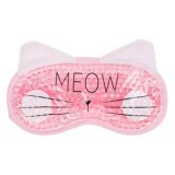 Compresă rece pentru ochi cu gel, Design pisică roz, 19 cm, CMCLASS