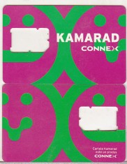 bnk card Romania - Connex - Suport SIM Kamarad - RO-CON-GSM-0015B