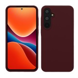 Husa Kwmobile pentru Samsung Galaxy A55, Visiniu, Silicon, KWM000021ME014C, Carcasa