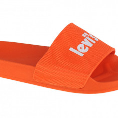 Papuci flip-flop Levi's June Poster S 234221-753-76 portocale