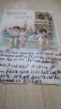 CARTE POSTALA FELICITARE 1903 CIRCULATA