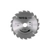 Disc circular lemn 210 x 30 x 3.2 mm 20 dinti Yato YT-60665