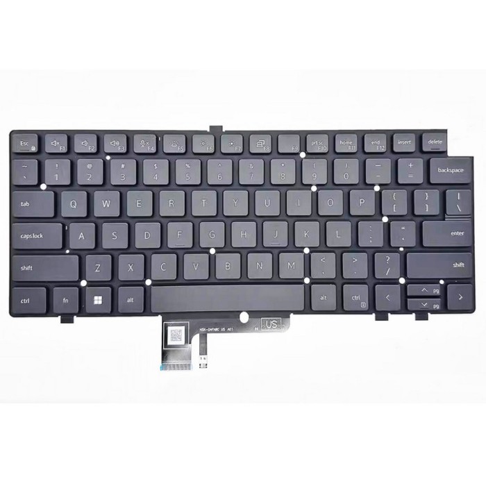 Tastatura compatibila Laptop, Dell, Latitude H3DHT, 0H3DHT, GYK2Y, 0GYK2Y, TRN4T, 0TRN4T, PK1390R2B00, iluminata, layout US