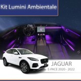 Lumini Ambientale Jaguar E-PACE 2020-2022 set complet control telefon sau sistem original CarStore Technology