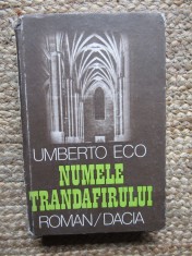 NUMELE TRANDAFIRULUI-UMBERTO ECO