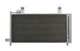 Condensator climatizare Fiat Sedici, 07.2009-10.2014, motor 2.0 MultiJet, 99 kw diesel, cutie manuala, full aluminiu brazat, 635(585)x325(315)x16 mm,