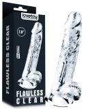 Cumpara ieftin Dildo Jelly Lovetoy "Flawless Clear" 19 cm