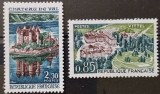 BC742, Franta, 2 serii castele, 1963, 1966