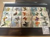 China 1963 -seria fluturi completă, Stampilat