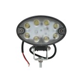 Proiector LED oval 24W 10-30V cu accesorii de prindere, Breckner Germany