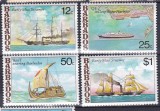 DB1 Barbados 1979 Corabii 4 v. MNH, Nestampilat