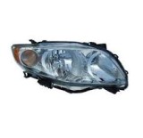 Far Toyota Corolla (E14/E15), 2009-06.2010, Manual, tip bec HB3+HB4, omologare SAE, versiunea USA crom, 81110-02670, Dreapta