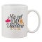 Cana alba personalizata &#039;My cat is my Valentine&#039;, INOVATIX&reg;. 330ml