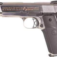 Replica pistol Colt 1911 Ported Gas GBB Cybergun Silver