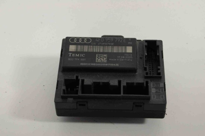 Modul de control ușă st&acirc;nga față AUDI A6 Avant 4F5, C6 2006 OEM: 4F0957792 3199568