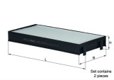 Filtru habitaclu KNECHT LA221/S