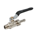 Robinet de inchidere pentru erbicidator cu racord rapid si filet exterior 1/2
