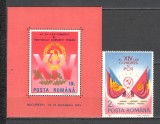 Romania.1989 Congresul XIV pcr XR.1016