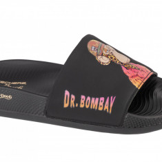 Papuci flip-flop Skechers Snoop Dogg Hyper Slide - Dr. Bombay 251015-BBK negru