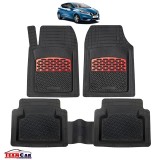 Nissan Micra K14 Covorase Auto TeamCar&reg; Tip Tavita Compatibile (2017&ndash;prezent) Red, Cauciuc