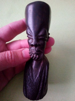 Ficurina, statuie din abanos foto