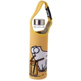 Sticla de apa - Simon&#039;s Cat Reusable Glass Water Bottle with Sleeve and Handle | Puckator