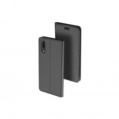 Husa Telefon Flip Book Huawei P20 Grey