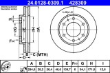 ATE 24.0128-0309.1 Disc frana