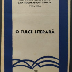 O TULCE LITERARA/CULEGERE VERSURI&PROZA 1981:Emil Bajan/Ion Cepoi/Gh.Postelnicu+