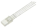 LED dreptunghiular RGB 2,5x5x8,7mm 100&deg; 20mA - Iluminare colorată eficientă, Optosupply