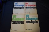Caiet de documentare cinematografica patru caiete nr. 6 si 7 1973, 7/8 si 11 1974