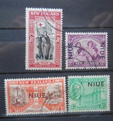 CV1 SERIE COLONII BRITANICE NOUA ZEELANDA / NIUE foto