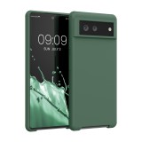 Husa pentru Google Pixel 6, Silicon, Verde, 55480.166, kwmobile, Carcasa