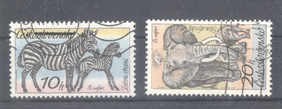 Czechoslovakia 1976 Animals, used AK.043