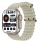 Ceas smartwatch sport, rezistent la apa, pasi, notificari, ecran 2.1 , apelare Bluetooth, monitorizare somn, argintiu JS8 PRO MAX