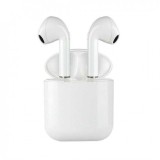 Căști audio wireless eMazing bluetooth MKJ-I9, tip In ear, alb