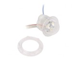 LED RGB IP67 140&deg; &Oslash;26mm Controler UCS1903 12V