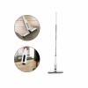 Mop cu scurgere automata, Microfibra/Inox, 5 x 32 x 125 cm, Alb, Oem