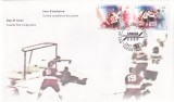 FILATELIE TEMATICA - PLIC CANADA TEMATICA SPORT FDC, Stampilat