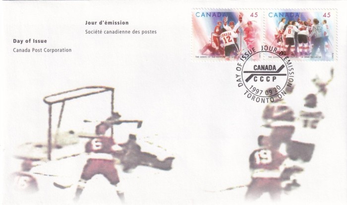 FILATELIE TEMATICA - PLIC CANADA TEMATICA SPORT FDC