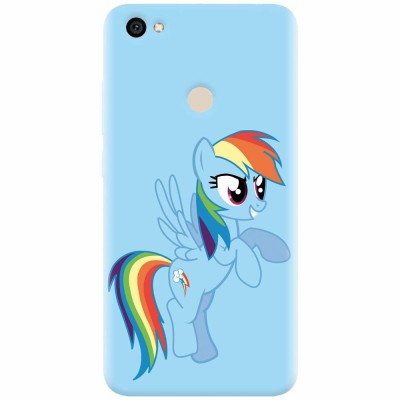 Husa silicon pentru Xiaomi Redmi Note 5A, Rainbow Dash foto