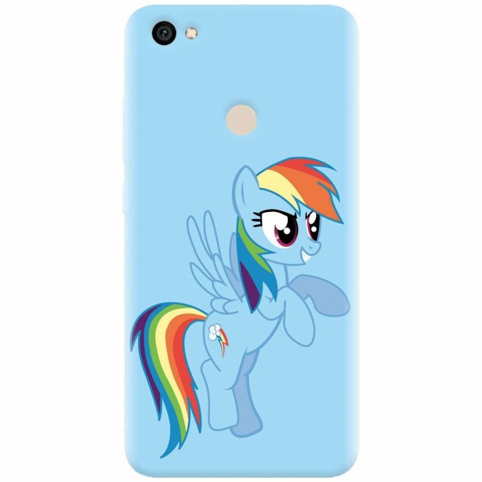 Husa silicon pentru Xiaomi Redmi Note 5A, Rainbow Dash