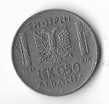 Moneda 0,50 lek 1941 - Albania, Europa, Cupru-Nichel